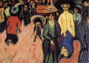 Ernst Ludwig Kirchner The Street oil painting reproduction